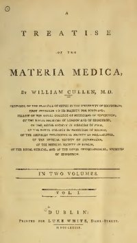 cover of the book A treatise of the materia medica v1&2 combined