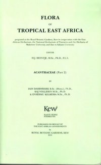 cover of the book Flora of Tropical East Africa. Acanthaceae (Part 2)