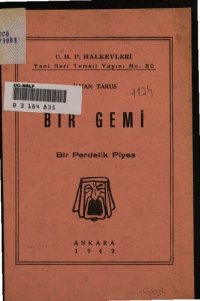 cover of the book Bir gemi