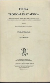 cover of the book Flora of Tropical East Africa -Amaranthaceae (1985)