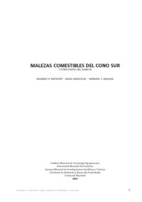 cover of the book Malezas comestibles del Cono Sur y otras partes del planeta