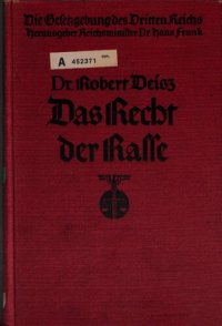 cover of the book Das Recht der Rasse