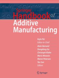 cover of the book Springer Handbook of Additive Manufacturing (Springer Handbooks)