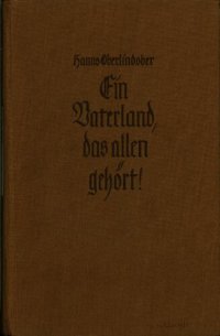 cover of the book Ein Vaterland, das allen gehört!