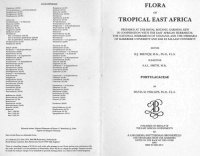 cover of the book Flora of Tropical East Africa - Portulacaceae(2002)