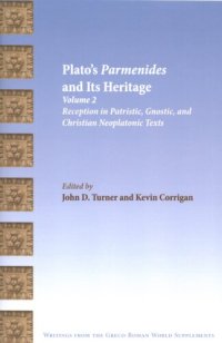 cover of the book Plato's Parmenides and its heritage, Vol. 2