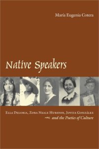 cover of the book Native speakers: Ella Deloria, Zora Neale Hurston, Jovita González, and the poetics of culture