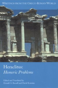 cover of the book Heraclitus: Homeric problems