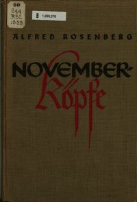 cover of the book Novemberköpfe