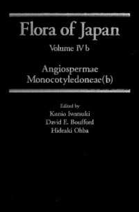 cover of the book Flora of Japan Vol. 4b, 'Angiospermae', Monocotyledoneae'(b).