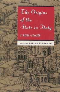 cover of the book The origins of the State in Italy, 1300-1600