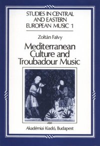 cover of the book Mediterranean culture and troubadour music