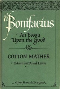 cover of the book Bonifacius: an essay upon the good