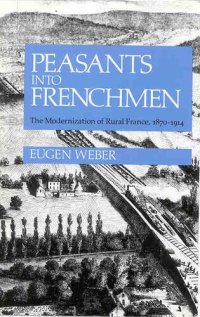 cover of the book Peasants into Frenchmen: the modernization of rural France, 1870-1914