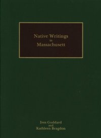 cover of the book Native writings in Massachusett, Vol. 2