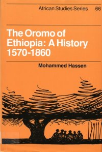 cover of the book The Oromo of Ethiopia: a history, 1570-1860