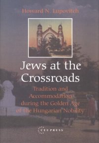 cover of the book Jews at the crossroads: tradition and accommodation during the golden age of the Hungarian nobility, 1729-1878