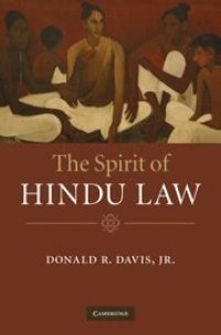 cover of the book The spirit of Hindu law