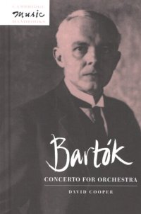 cover of the book Bartók, Concerto for orchestra