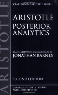 cover of the book Posterior Analytics (Clarendon Aristotle Series)