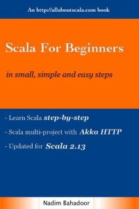 cover of the book Scala For Beginners in small, simple and easy steps