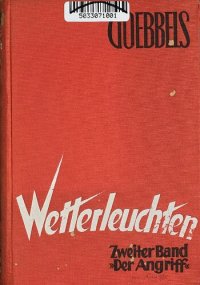 cover of the book Wetterleuchten. Zweiter Band »Der Angriff«