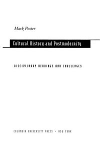 cover of the book Cultural history and postmodernity: disciplinary readings and challenges