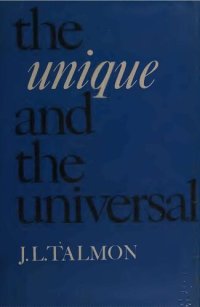 cover of the book Unique and Universal - Some Historical Reflections