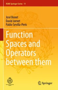 cover of the book Function Spaces and Operators between them