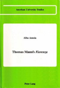 cover of the book Thomas Mann's Fiorenza