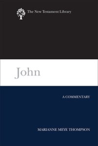 cover of the book John: A Commentary (New Testament Library)