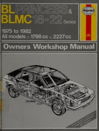 cover of the book Haynes BL Princess & BLMC 18-22 Series Owners Workshop Manual