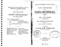 cover of the book Los Orígenes de la Francia Contemporánea: La Revolución — La Conquista Jacobina