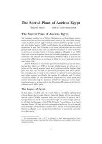 cover of the book The Sacred Plant of Ancient Egypt