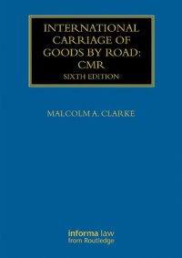 cover of the book International Carriage of Goods by Road: CMR