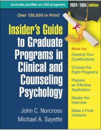 cover of the book Insider's Guide to Graduate Programs in Clinical and Counseling Psychology (Insider's Guide To Graduate Programs In Clinical and Psychology)