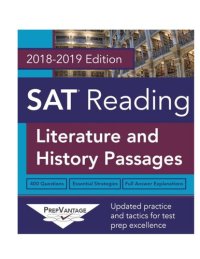 cover of the book SAT Reading: Literature and History, 2018-2019 Edition