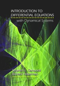 cover of the book Introduction to Differential Equations with Dynamical Systems