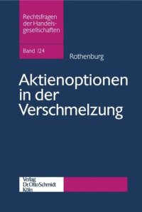 cover of the book Aktienoptionen in der Verschmelzung