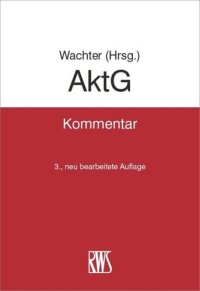 cover of the book AktG: Kommentar