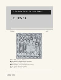 cover of the book Journal of the Canadian Society for Syriac Studies 2