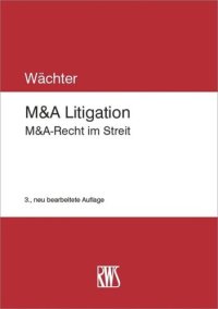 cover of the book M&A Litigation: M&A-Recht im Streit