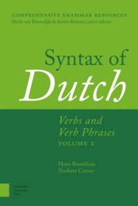 cover of the book Syntax of Dutch: Verbs and Verb Phrases. Volume 2