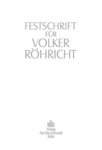 cover of the book Festschrift für Volker Röhricht: Zum 65. Geburtstag. Gesellschaftsrecht – Rechnungslegung – Sportrecht