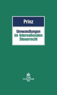 cover of the book Umwandlungen im Internationalen Steuerrecht