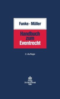 cover of the book Handbuch zum Eventrecht