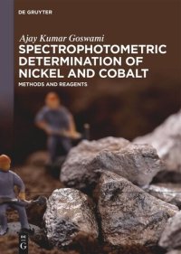 cover of the book Spectrophotometric Determination of Nickel and Cobalt: Methods and Reagents