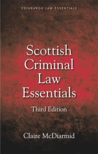 cover of the book Scottish Criminal Law Essentials