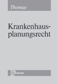 cover of the book Krankenhausplanungsrecht