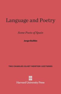 cover of the book Language and Poetry: Some Poets of Spain